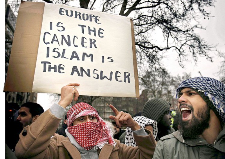 Image result for migrants invasion islam