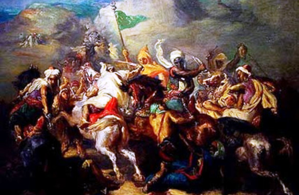 muslim-warriors-horseback