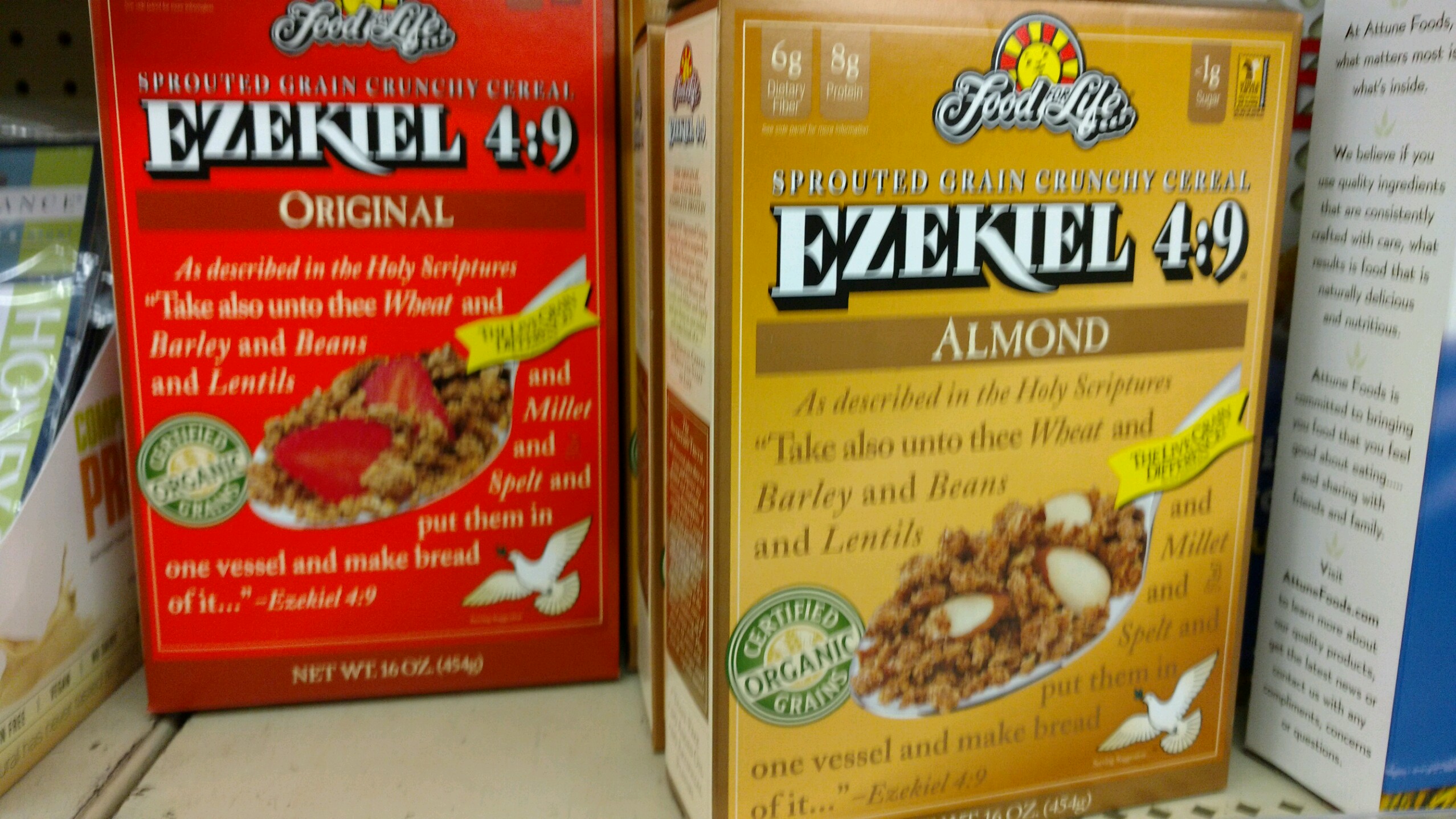 Ezekiel 4-9 cereal