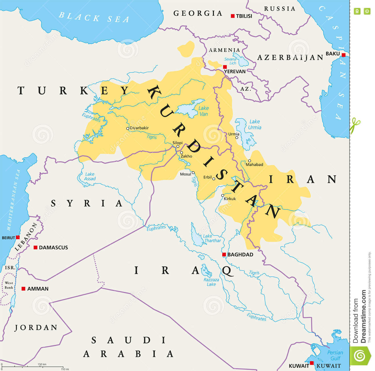 kurdistan-kurdish-lands-political-map-cultural-region-wherein-people-form-prominent-majority-greater-includes-74860412